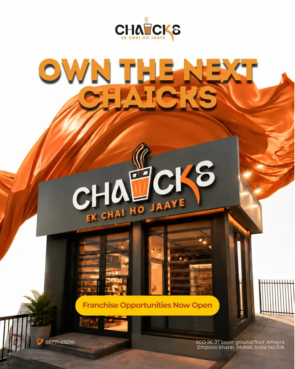 Own the next CHAICKS — franchise opportunities now open