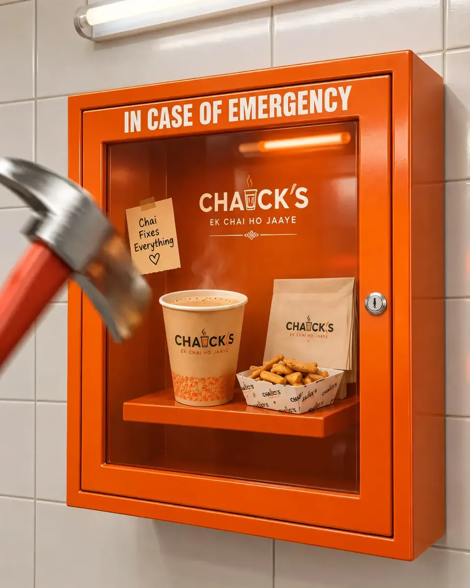 In case of emergency — chai fixes everything